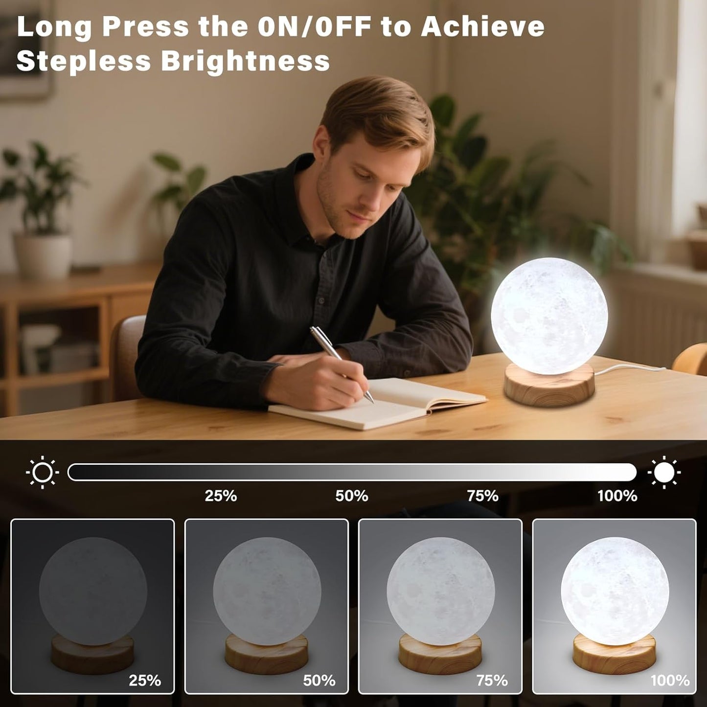 Light Therapy Lamp,10000 Lux Sun Lamp with 3 Color Temperatures,Stepless Brightness,Timer & Memory Function, Happy Sunlight Lamp,Full Spectrum Light with Remote Control for Home, Office